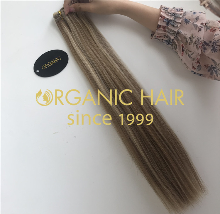 Slavic hair hair weaves piano color H194